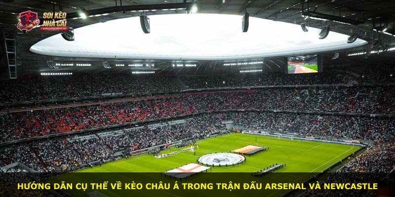 Hướng dẫn cụ thể về kèo châu Á trong trận đấu Arsenal và Newcastle